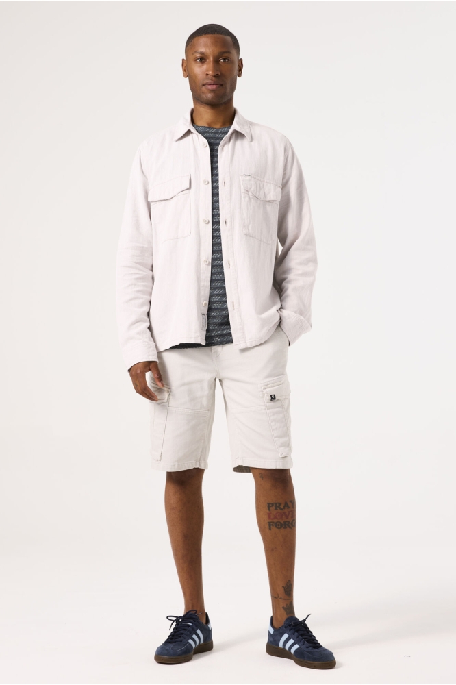 OVERSHIRT D51101 2540 ASH GREY